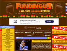 Tablet Screenshot of fundingue.com